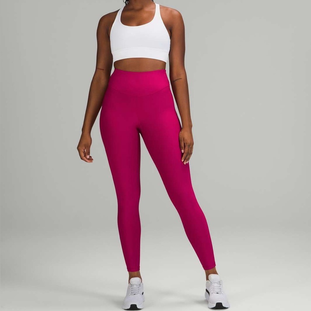 Lululemon Base Pace High Rise Fleece Tights 28” Size 6